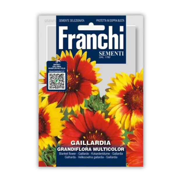 Franchi Sementi semena velikocvetne gailardije – pisana trajnica za sončne grede
