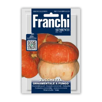 Okrasna bučka v obliki gobice Okrasna bučka v obliki gobice