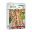 Fižol Meraviglia del Piemonte – rumeni stroki z vijoličnimi črtami