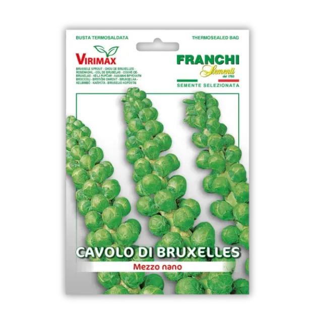 Brstični ohrovt Bruxelles - srednje majhni