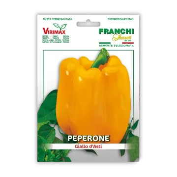 Rumena paprika Giallo d'Asti – sladek okus in mesnat plod Rumena paprika Giallo d'Asti – sladek okus in mesnat plod