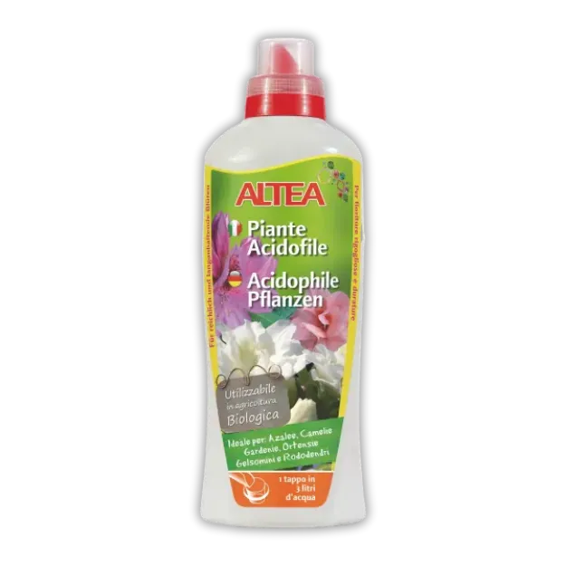 Altea Piante Acidofile tekoče gnojilo za hortenzije, azaleje, rododendrone in druge kisloljubne rastline