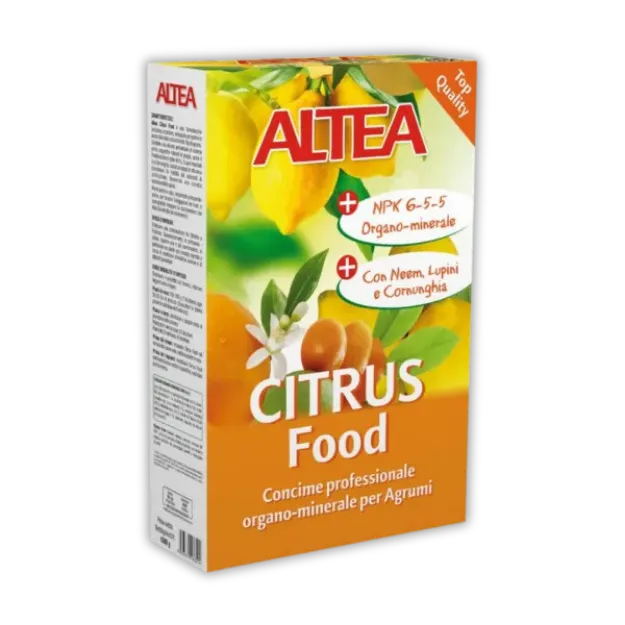 Altea Citrus Food organsko gnojilo za limone, mandarine, pomaranče in druge agrume
