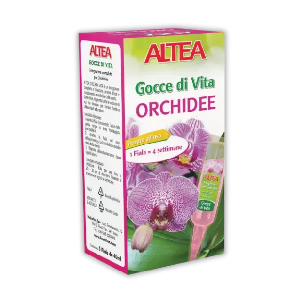 Altea Gocce di Vita Orchidee hranilne ampule za nego in cvetenje orhidej