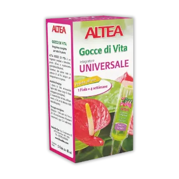 Altea Gocce di Vita Universale 5x40ml - univerzalno tekoče gnojilo v ampulah Altea Gocce di Vita Universale 5x40ml - univerzalno tekoče gnojilo v ampulah