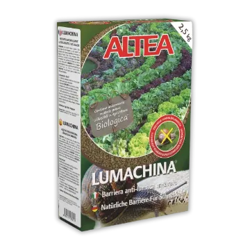 Altea Lumachina 2,5kg - naravno gnojilo proti polžem za vaš vrt Embalažna škatla Altea Lumachina naravne pregrade proti polžem