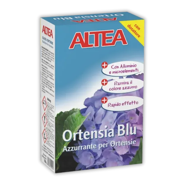 Altea Ortensia Blu 750 g – mikrogranulirani pripravek za modro obarvanje hortenzij