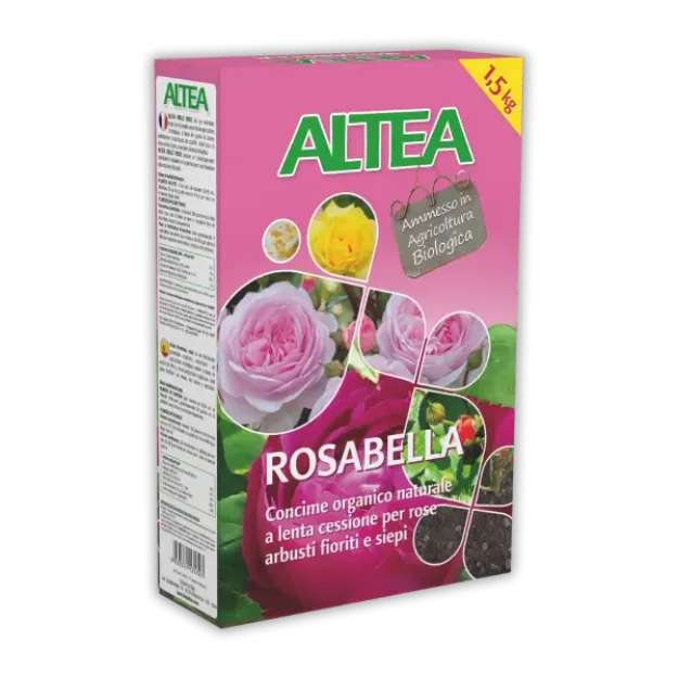 Altea Rosabella 1,5kg - gnojilo za lepe in zdrave vrtnice in grmovnice