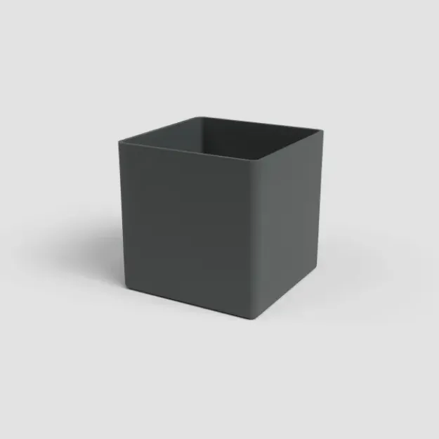 Minimalistični lonec Oslo - moderni nordijski dizajn v antracit barvi