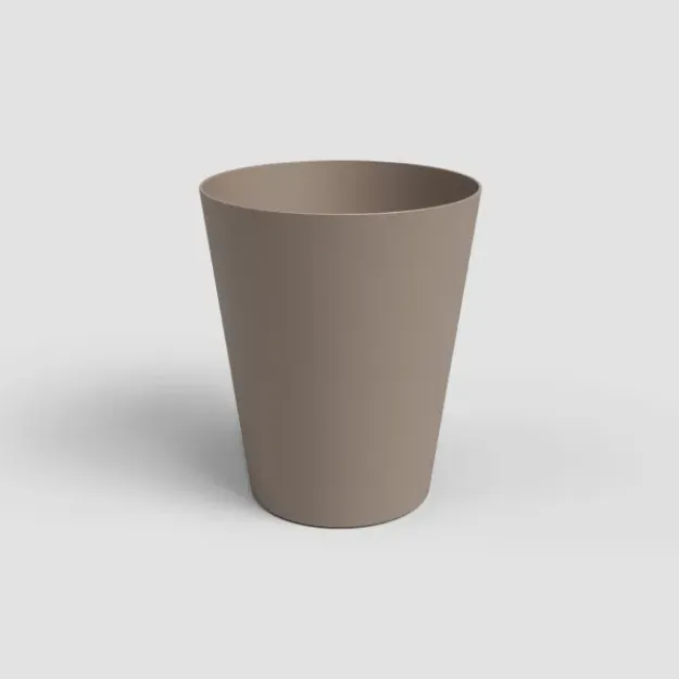 Prefinjen lonec za orhideje Porto - rjav