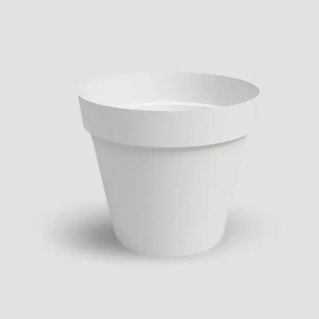 Cvetlični lonec Recife, bel - za stenski nosilec Recife