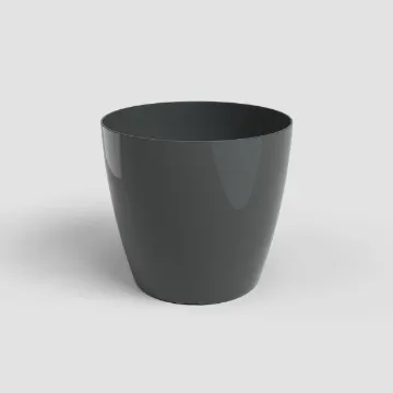 San Remo Glossy lonec - antracit črna in prefinjen sijaj za sodoben dekor San Remo Glossy lonec - antracit črna in prefinjen sijaj za sodoben dekor