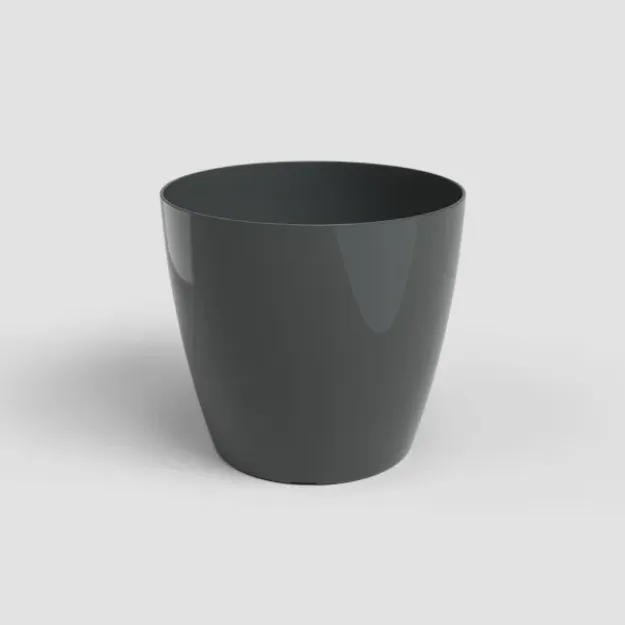 San Remo Glossy lonec - antracit črna in prefinjen sijaj za sodoben dekor