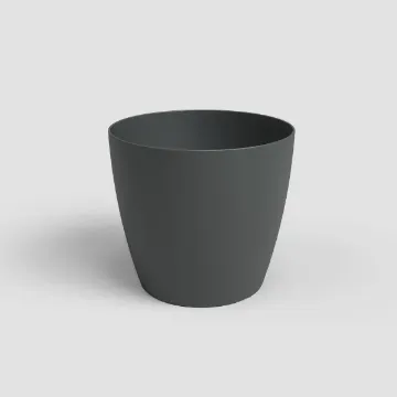 San Remo MAT lonec - antracit črna in mat učinek za sodoben dekor San Remo MAT lonec - antracit črna in mat učinek za sodoben dekor