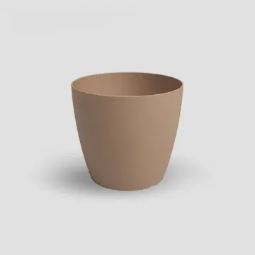 San Remo MAT lonec - temno bež in mat učinek za sodoben dekor San Remo MAT lonec - temno bež in mat učinek za sodoben dekor