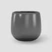 Brezčasen keramični lonec Vitória  - temno siv