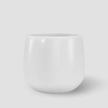 Brezčasen keramični lonec Vitória  - bel Brezčasen keramični lonec Vitória  - bel