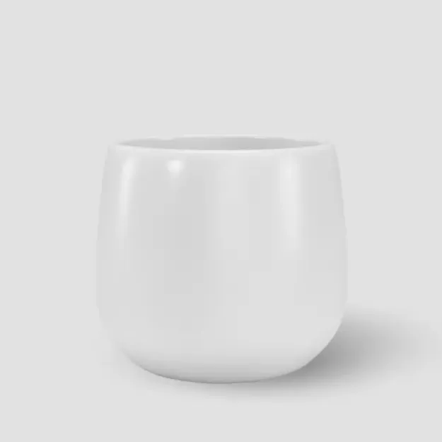 Brezčasen keramični lonec Vitória  - bel