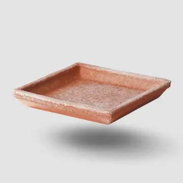 Kvadraten terracotta podstavek Kvadraten terracotta podstavek