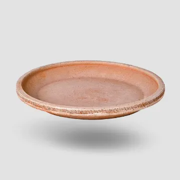 Okrogel terracotta podstavek Okrogel terracotta podstavek