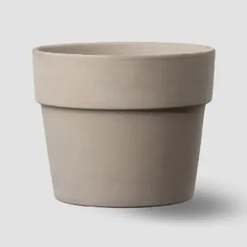 terracotta cvetlični lonec Perfetto - črna glina terracotta cvetlični lonec Perfetto - črna glina