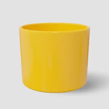 Klasični okrasni lonček Eva - rumena sijaj Klasični okrasni lonček Eva - rumena sijaj