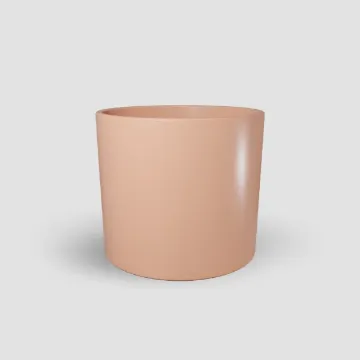 Klasični okrasni lonček Eva - svetlo roza mat Klasični okrasni lonček Eva - svetlo roza mat