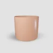 Klasični okrasni lonček Eva - svetlo roza mat