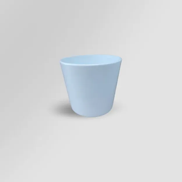 Keramični lonček Lina - bel