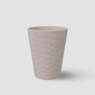 Pikast keramičen lonček Linda - topla siva sijaj Pikast keramičen lonček Linda - topla siva sijaj