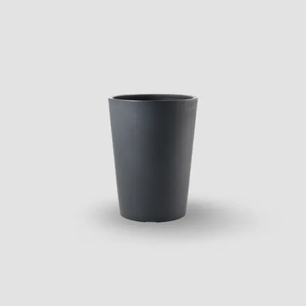 Cvetlični lonec Zamora - antracit črn