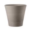 Slika Glinen cvetlični lonec DEROMA PRIMITIVO GRAFITE