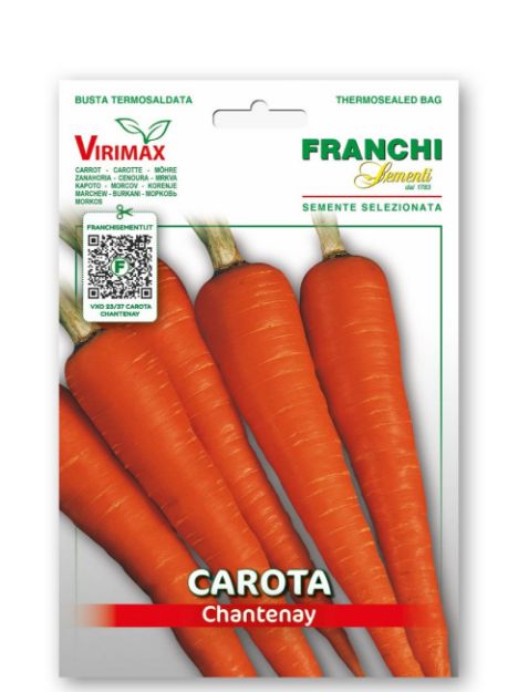 Semena korenja Chantenay Franchi Sementi