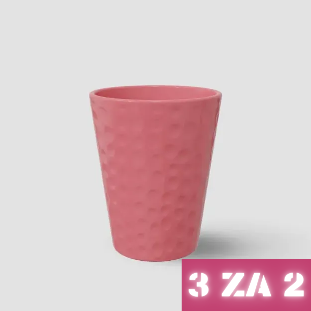 Slika 3 ZA 2: Pikast keramičen lonček Linda - stara roza sijaj