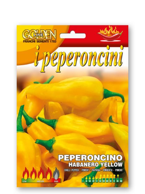 Slika Pekoča paprika HABANERO YELLOW