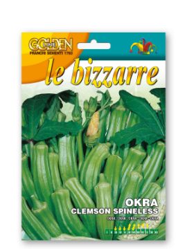Prikaži podrobnosti za Okra CLEMSON SPINELESS Slika Okra CLEMSON SPINELESS