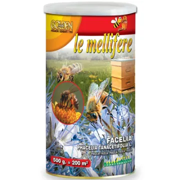 Semena Facelije 500 g Semena Facelije v pločevinki 500 g - za privabljanje čebel