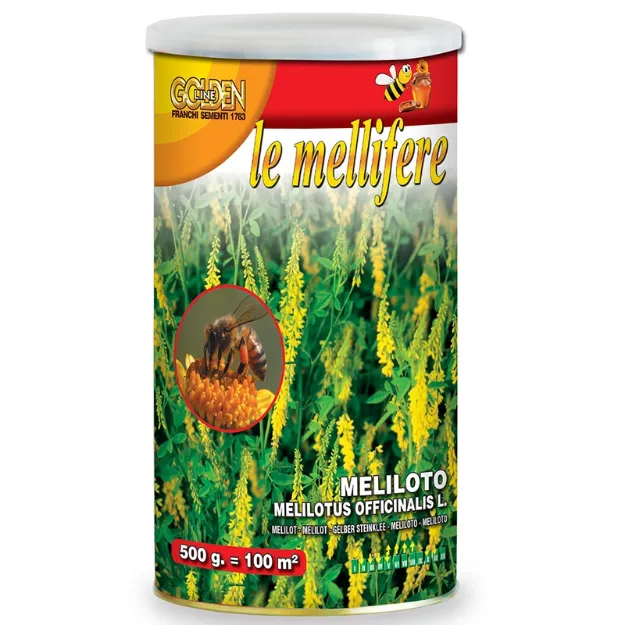 Seme navadne medene detelje v pločevinki 500 g