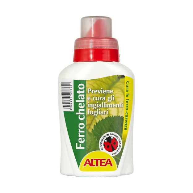 Sprednja stran embalaže Altea Ferro Chelato 300 ml - železov kelat