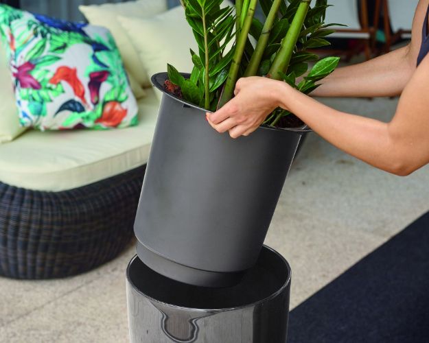 Slika Vložek za lonec Santorini - antracit črn