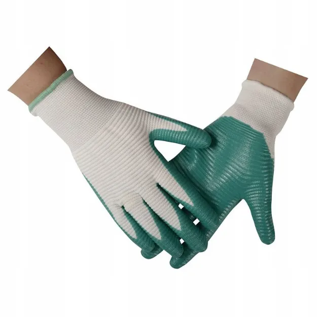 Vrtne rokavice Greenmill S v zeleni barvi