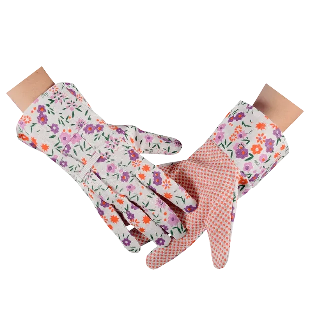 Slika Vrtne rokavice Greenmill iz tkanine - roza