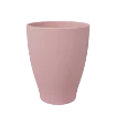 Okrasni lonček Carly - keramika roza mat