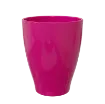 Okrasni lonček Carly - keramika roza sijaj
