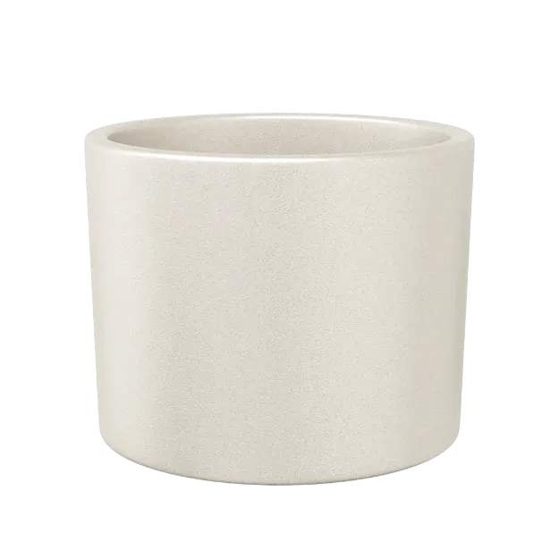 Okrasen cvetlični lonec Eva - smetana