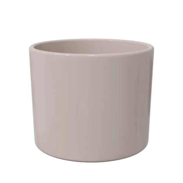 Okrasen cvetlični lonec Eva - siva sijaj