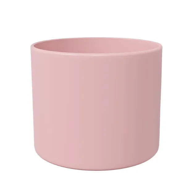 Okrasen cvetlični lonec Eva  - roza mat