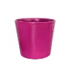 Okrasni cvetlični lonec Lina - roza, sijaj