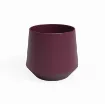 Okrasni cvetlični lonec Aurora - bordo