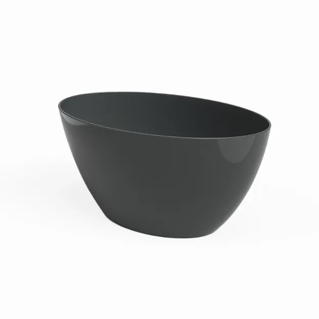 Cvetlično korito Bahia -  črna